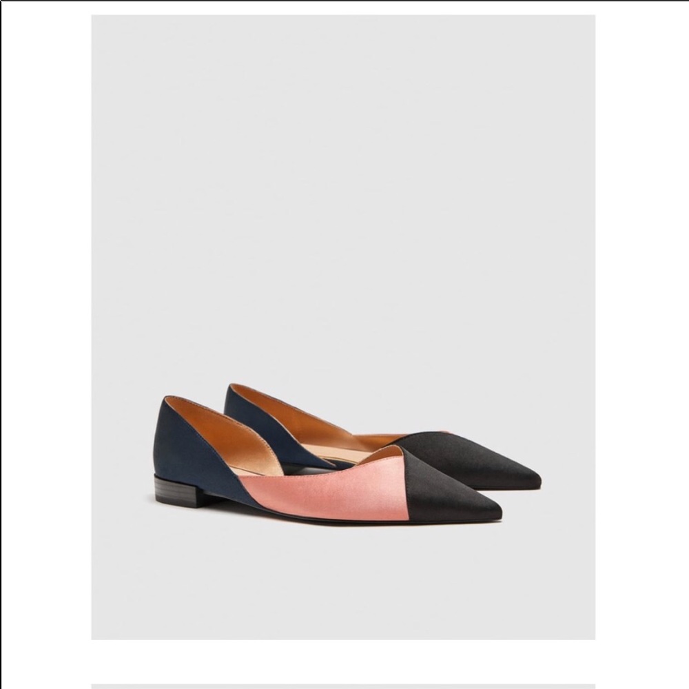 Zara  And 6 colorblock flats - Picture 2 of 3
